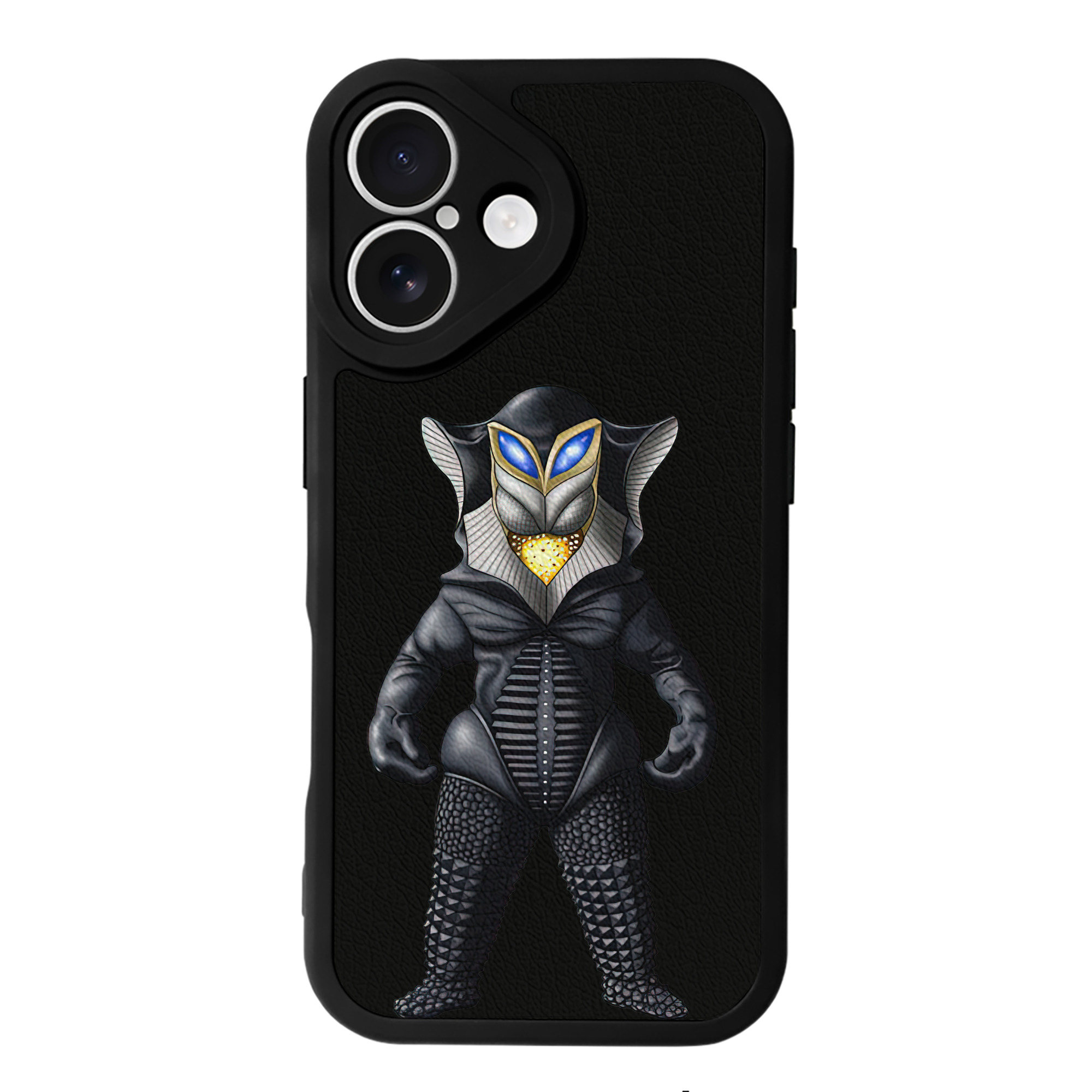（画像用） ウルトラマン Ultraman 【iPhone 16シリーズ対応】シリコンスマホケース（レザー調） 材質：シリコン